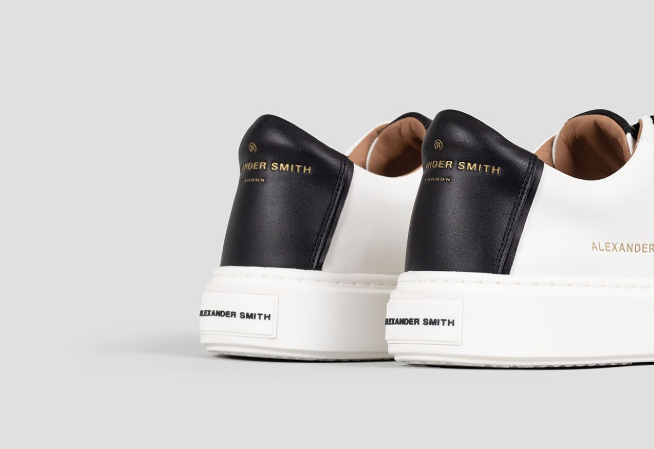 Alexander Smith LONDON MAN WHITE BLACK Economico