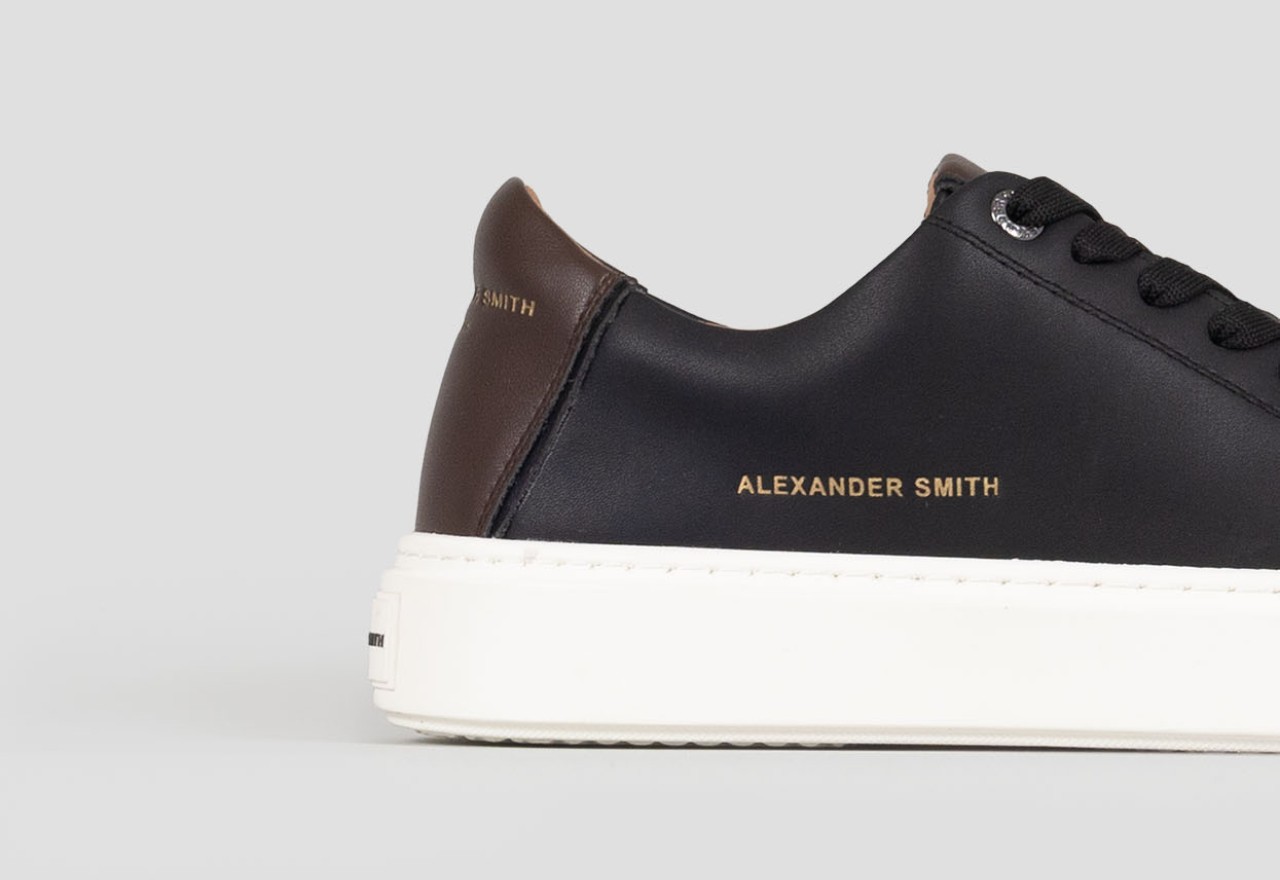 Alexander Smith LONDON MAN BLACK DARK BROWN In Vendita