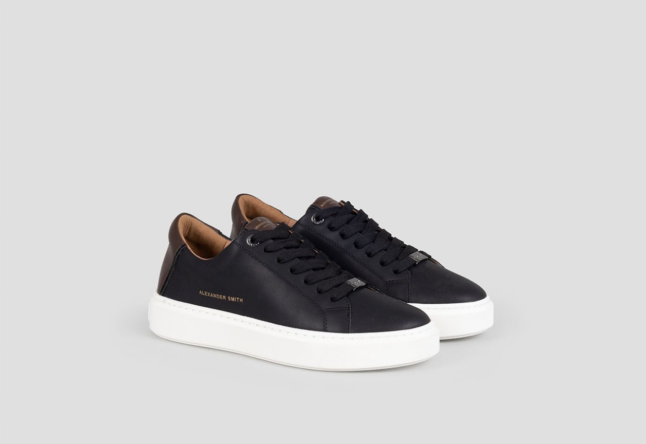 Alexander Smith LONDON MAN BLACK DARK BROWN In Vendita