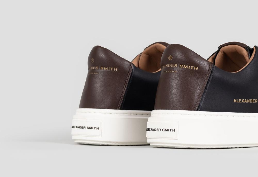 Alexander Smith LONDON MAN BLACK DARK BROWN In Vendita