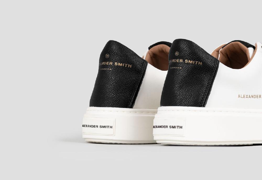 Alexander Smith LONDON MAN WHITE BLACK Vendita Calda