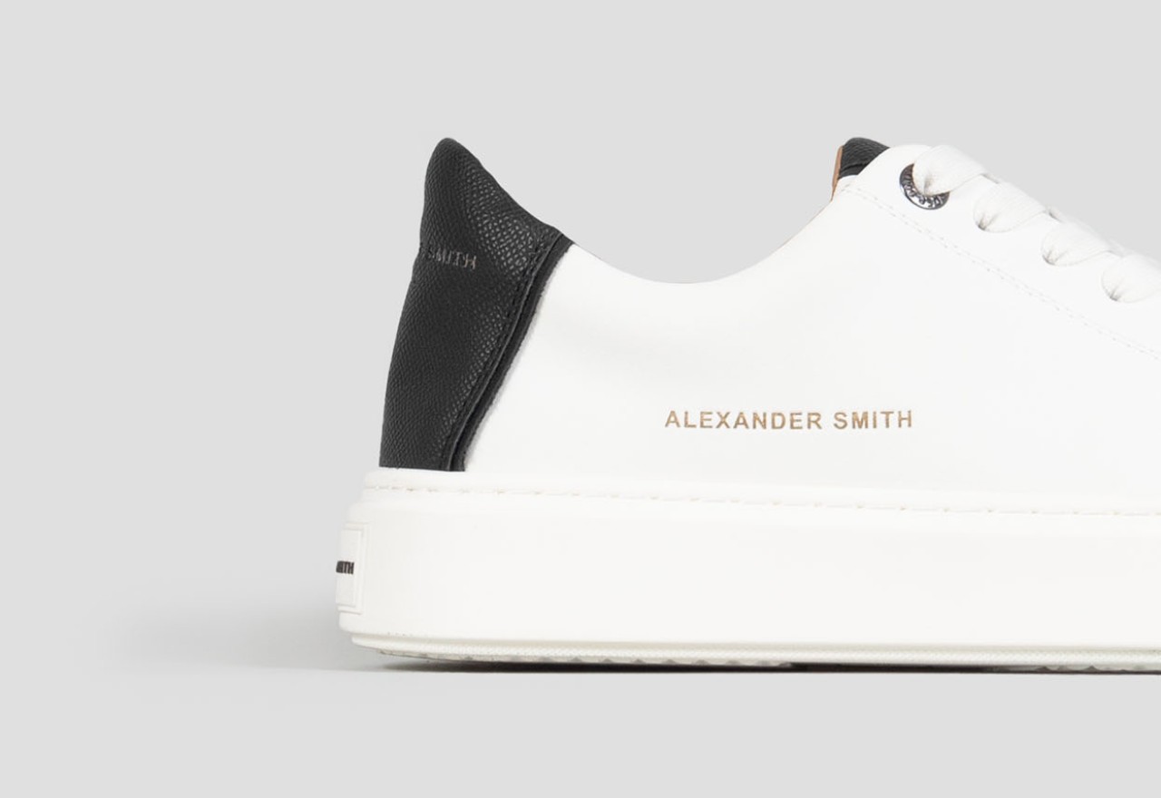 Alexander Smith LONDON MAN WHITE BLACK Vendita Calda
