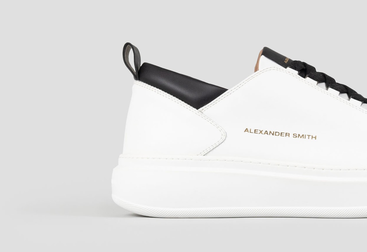 Alexander Smith WEMBLEY MAN WHITE BLACK Vendita Economica