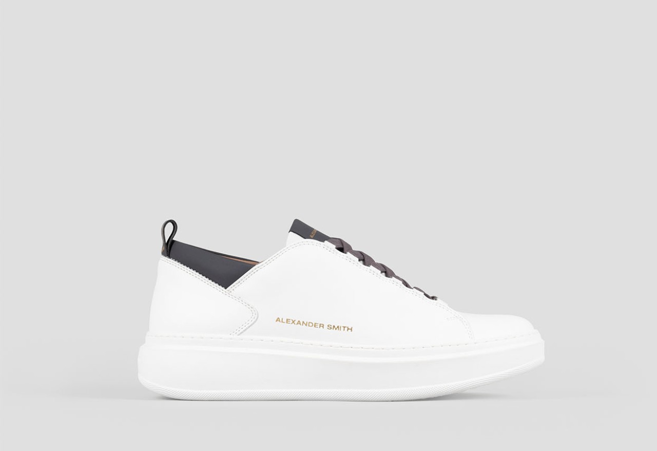 Alexander Smith WEMBLEY MAN WHITE DARK GREY In Saldo