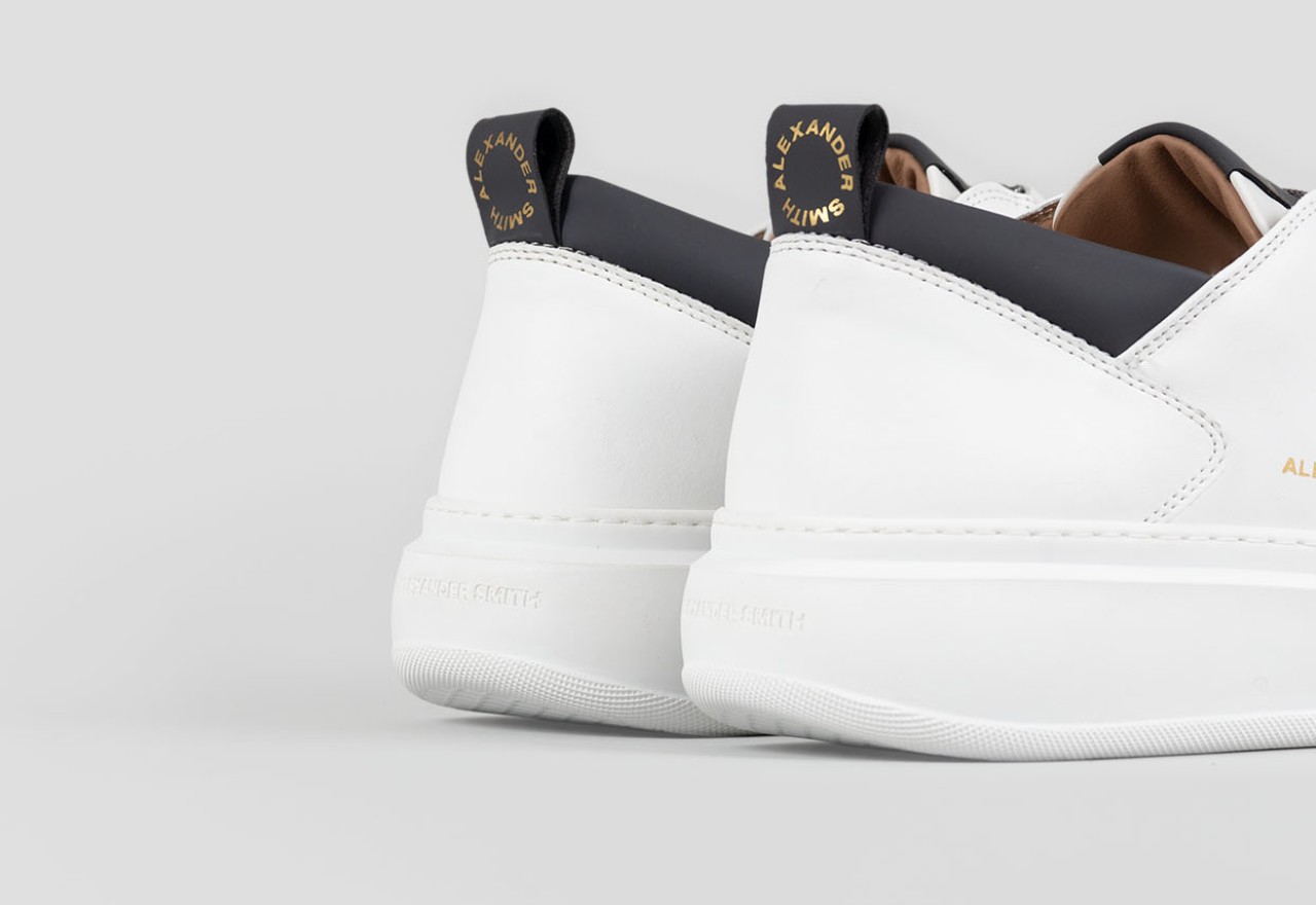 Alexander Smith WEMBLEY MAN WHITE DARK GREY In Saldo