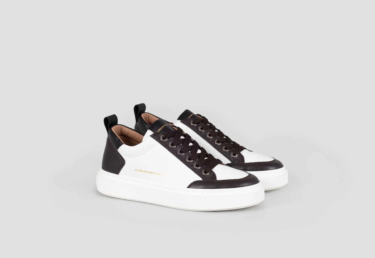 Alexander Smith BOND MAN DARK BROWN WHITE Negozi Online