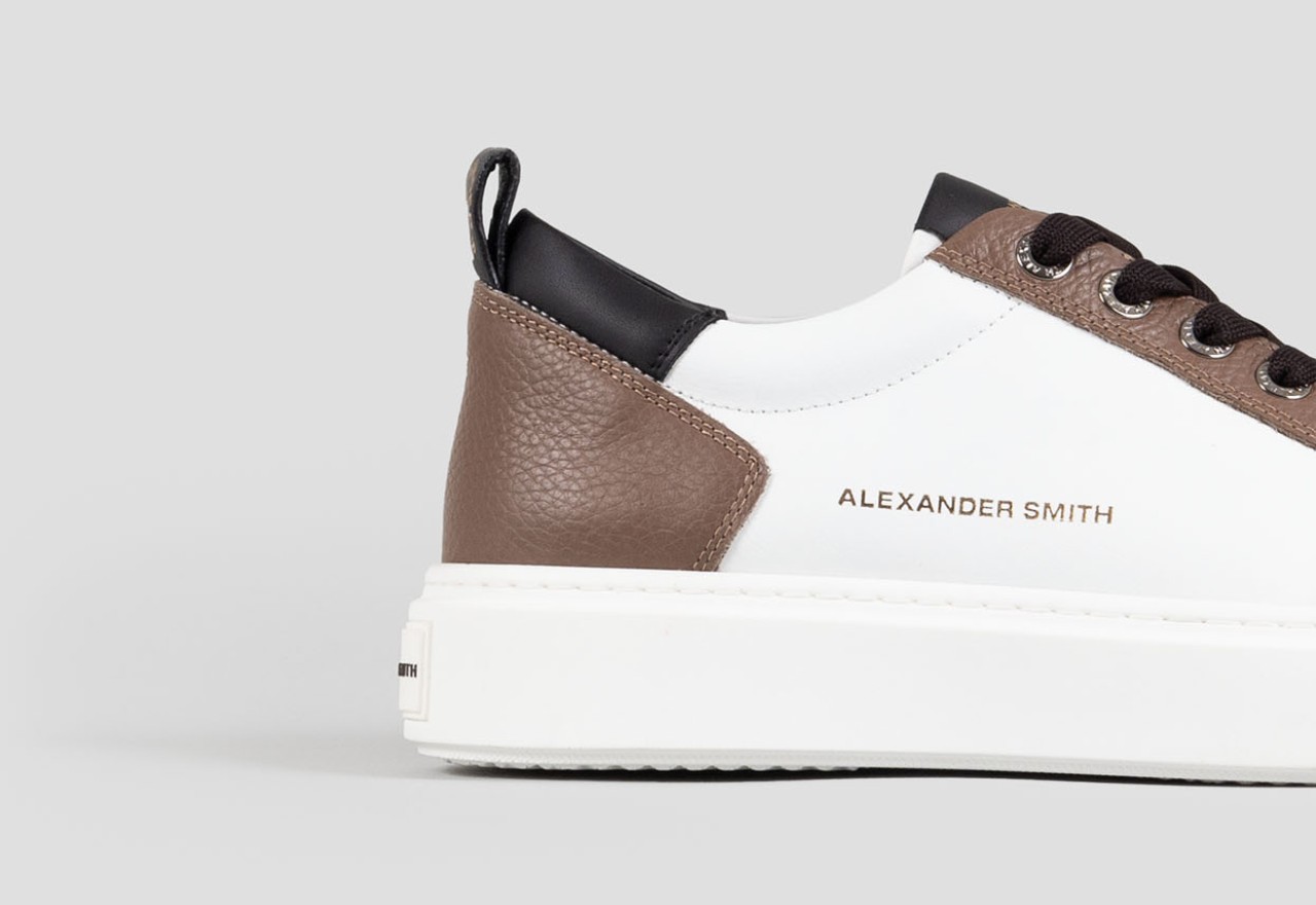 Alexander Smith BOND MAN DARK COGNAC WHITE Acquista Ora