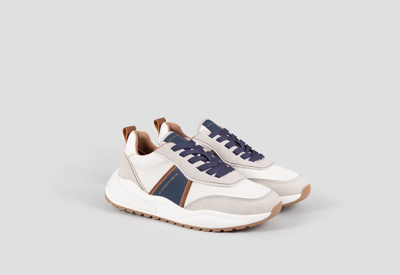Alexander Smith ECO-DOVER MAN WHITE BLUE Convenienza