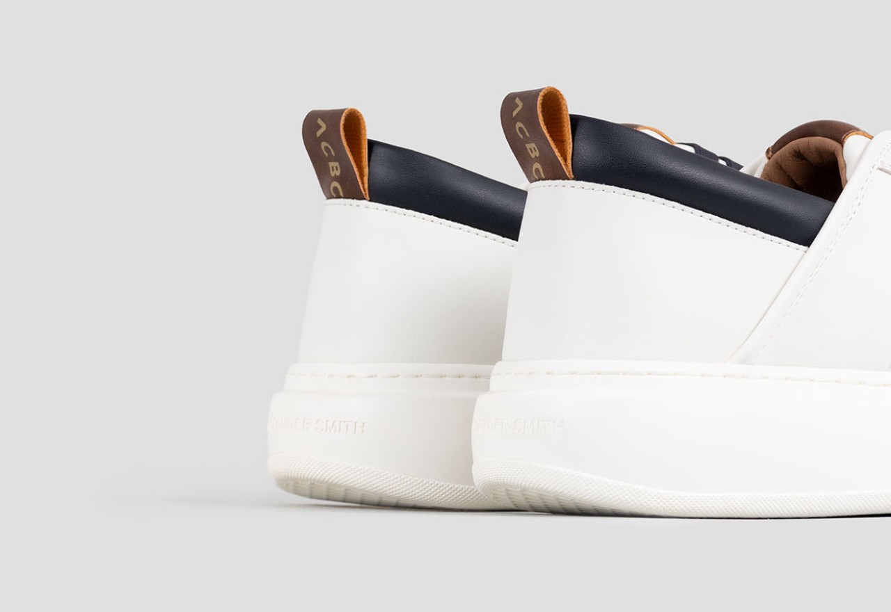 Alexander Smith ECO-WEMBLEY MAN WHITE BLUE COGNAC Online