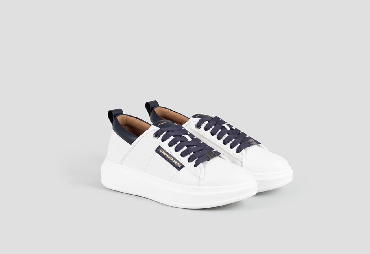 Alexander Smith ECO-WEMBLEY MAN WHITE BLUE Promozione temporanea