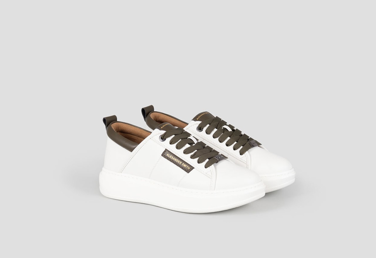 Alexander Smith ECO-WEMBLEY MAN WHITE MILITARY Saldi Di Fabbrica