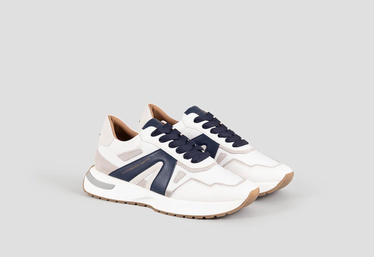 Alexander Smith HYDE MAN WHITE BLUE Nuova