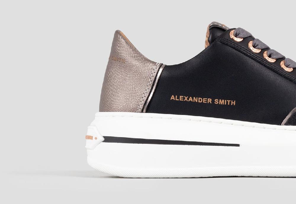 Alexander Smith LANCASTER WOMAN BLACK DARK SILVER Sconto