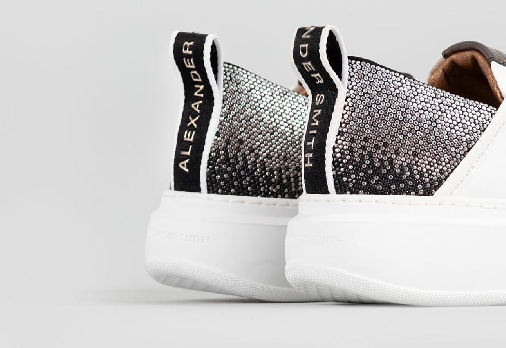 Alexander Smith WEMBLEY WOMAN WHITE BLACK SILVER Outlet