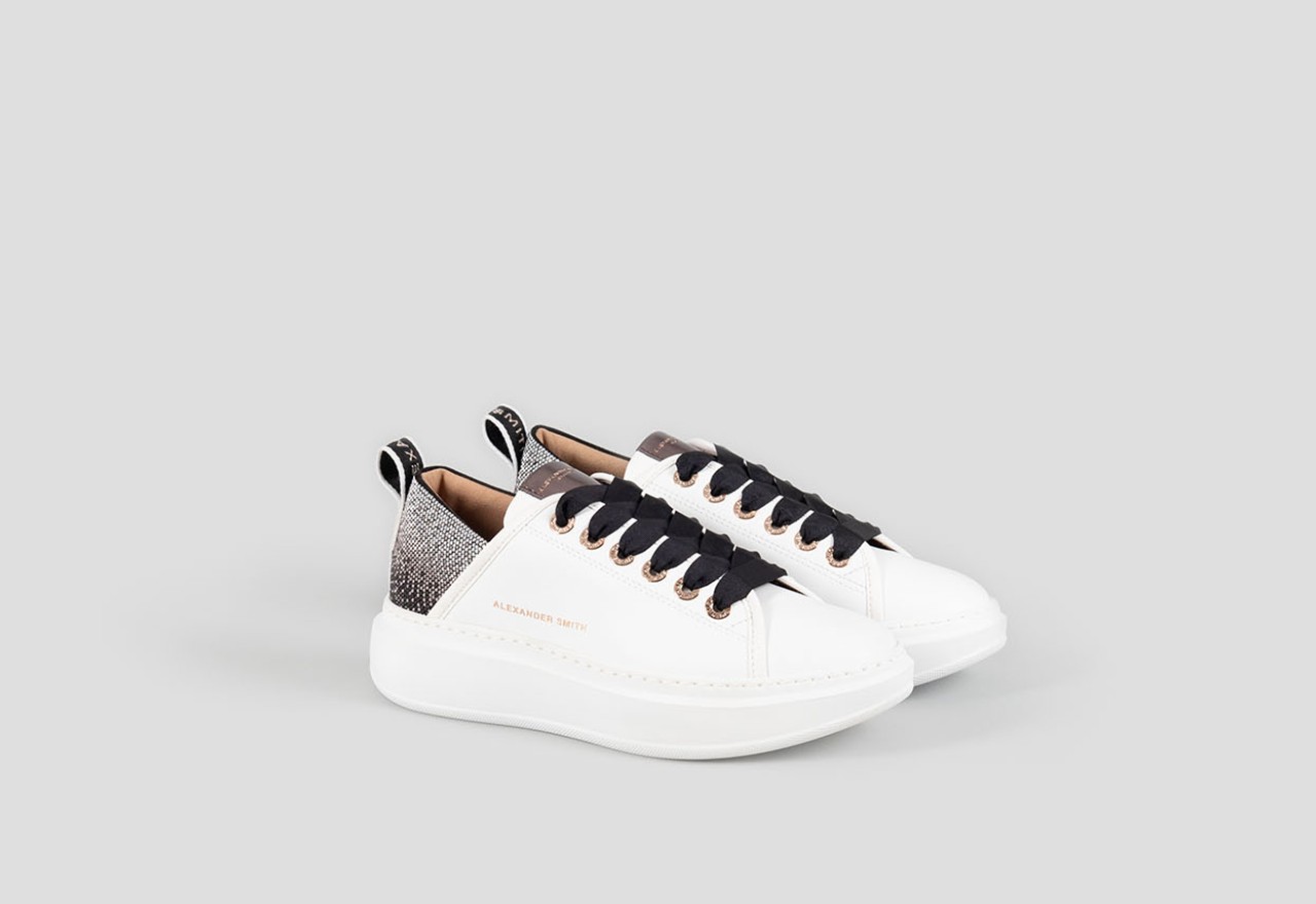 Alexander Smith WEMBLEY WOMAN WHITE BLACK SILVER Outlet