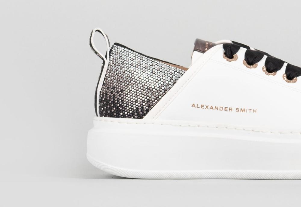 Alexander Smith WEMBLEY WOMAN WHITE BLACK SILVER Outlet