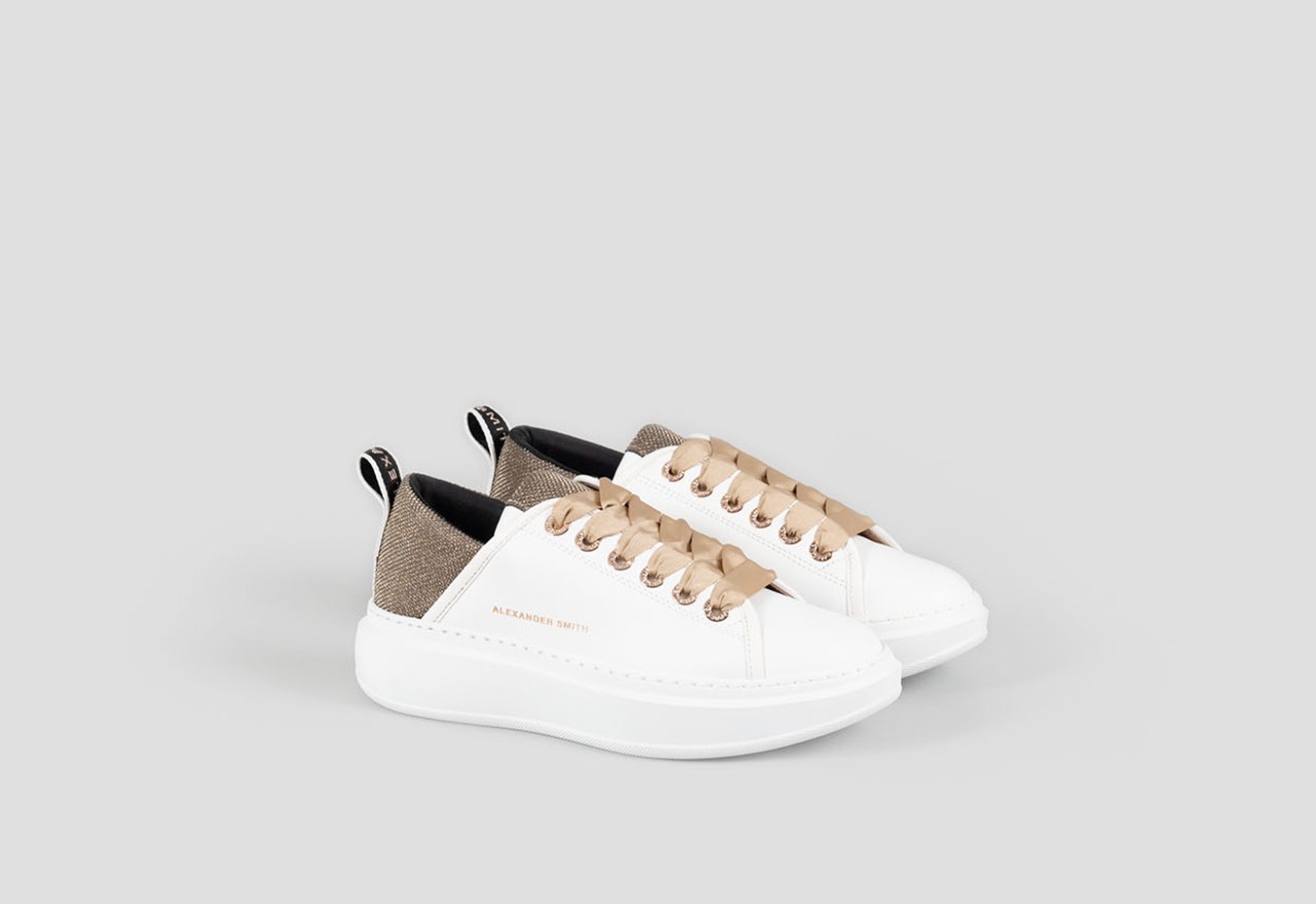 Alexander Smith WEMBLEY WOMAN WHITE GOLD Saldi Di Fabbrica