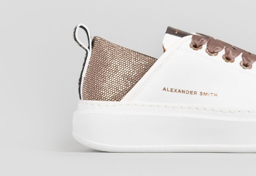 Alexander Smith WEMBLEY WOMAN WHITE LIGHT BRONZE Spedizione Gratuita