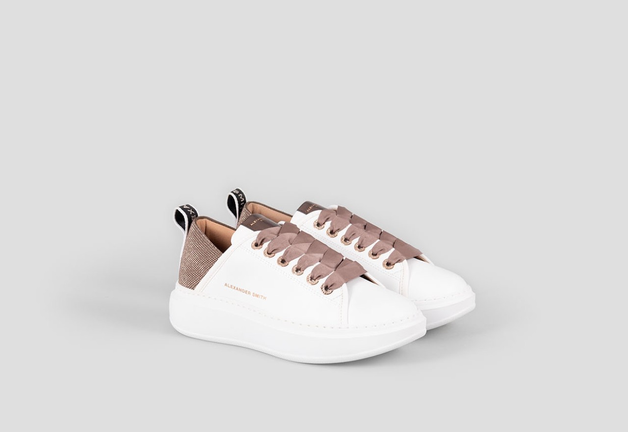 Alexander Smith WEMBLEY WOMAN WHITE LIGHT BRONZE Spedizione Gratuita