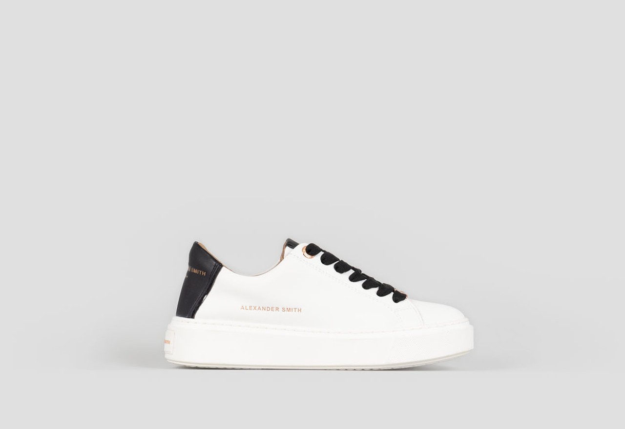 Alexander Smith LONDON WOMAN WHITE BLACK Consegna Veloce