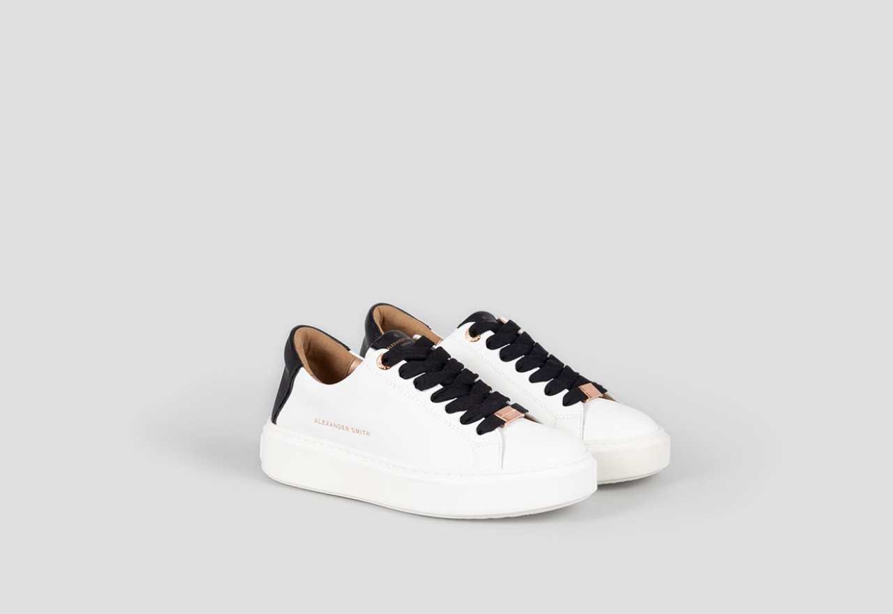 Alexander Smith LONDON WOMAN WHITE BLACK Consegna Veloce