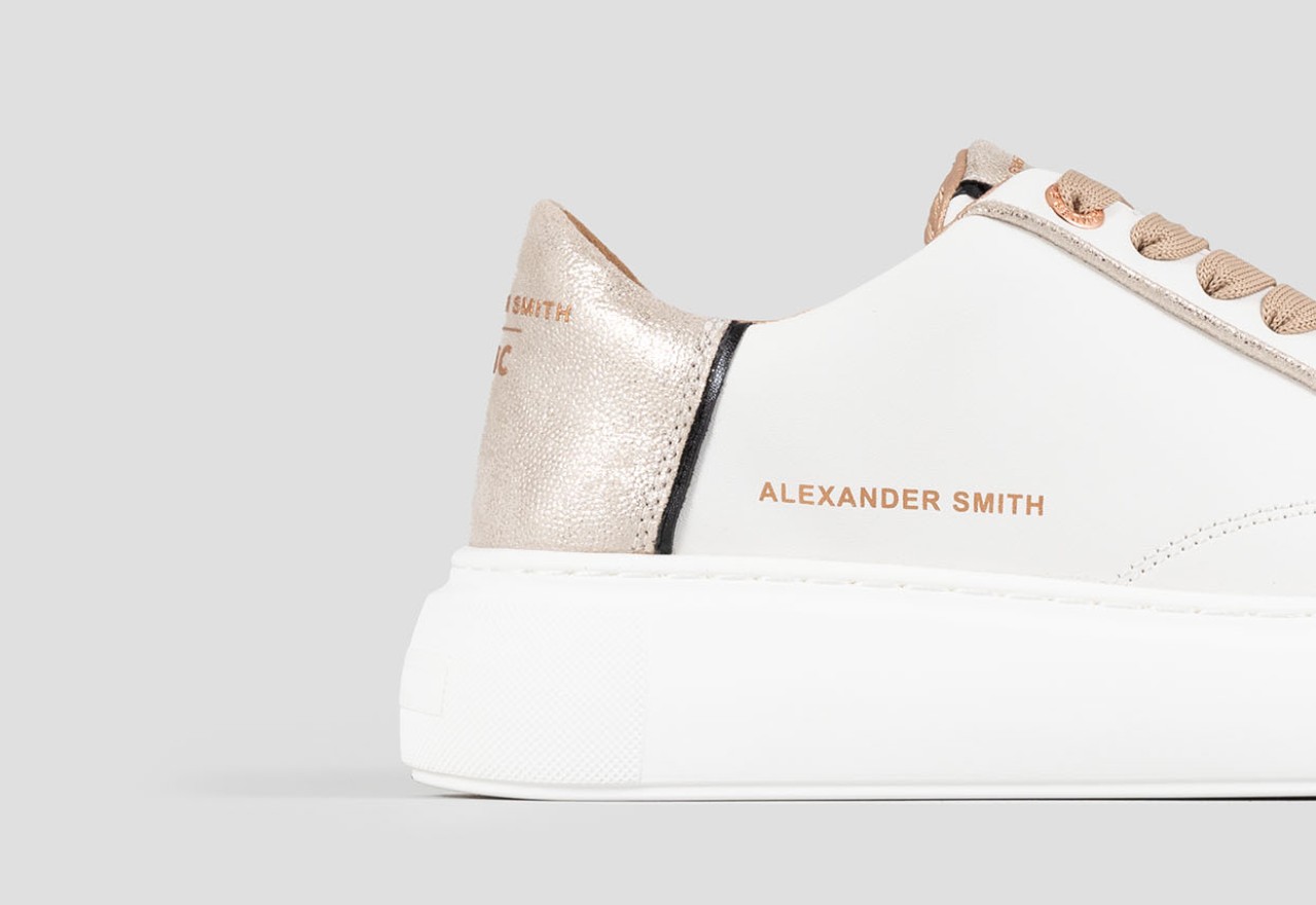 Alexander Smith ECO-GREENWICH WOMAN WHITE GOLD In Vendita