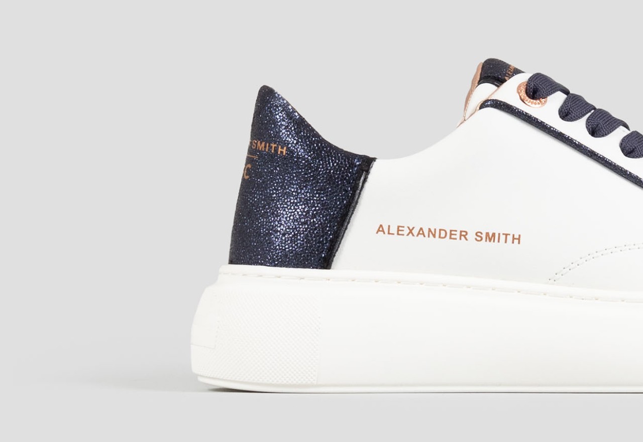 Alexander Smith ECO-GREENWICH WHITE BLUE Hotsell
