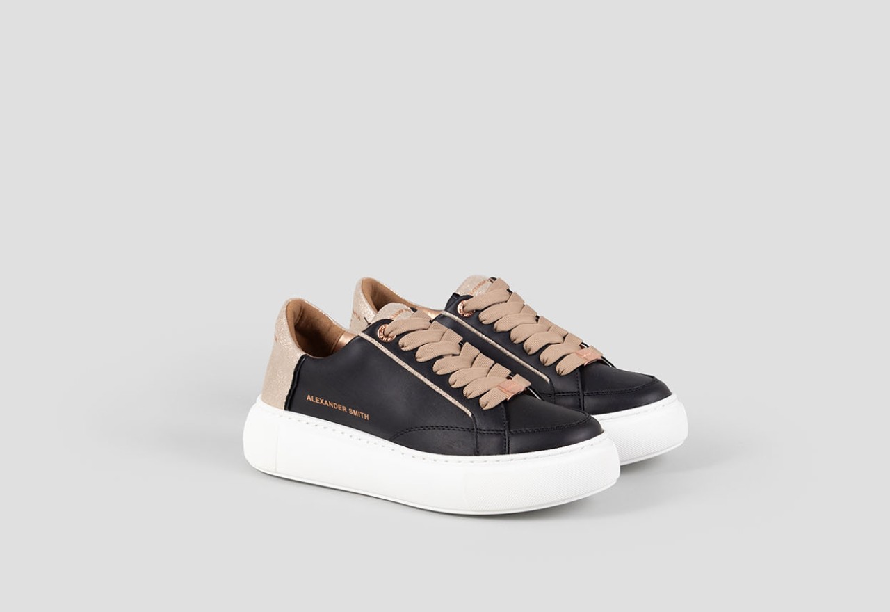 Alexander Smith ECO-GREENWICH WOMAN BLACK GOLD Moda
