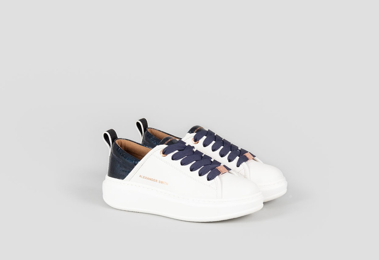 Alexander Smith ECO-WEMBLEY WOMAN WHITE BLUE In Linea