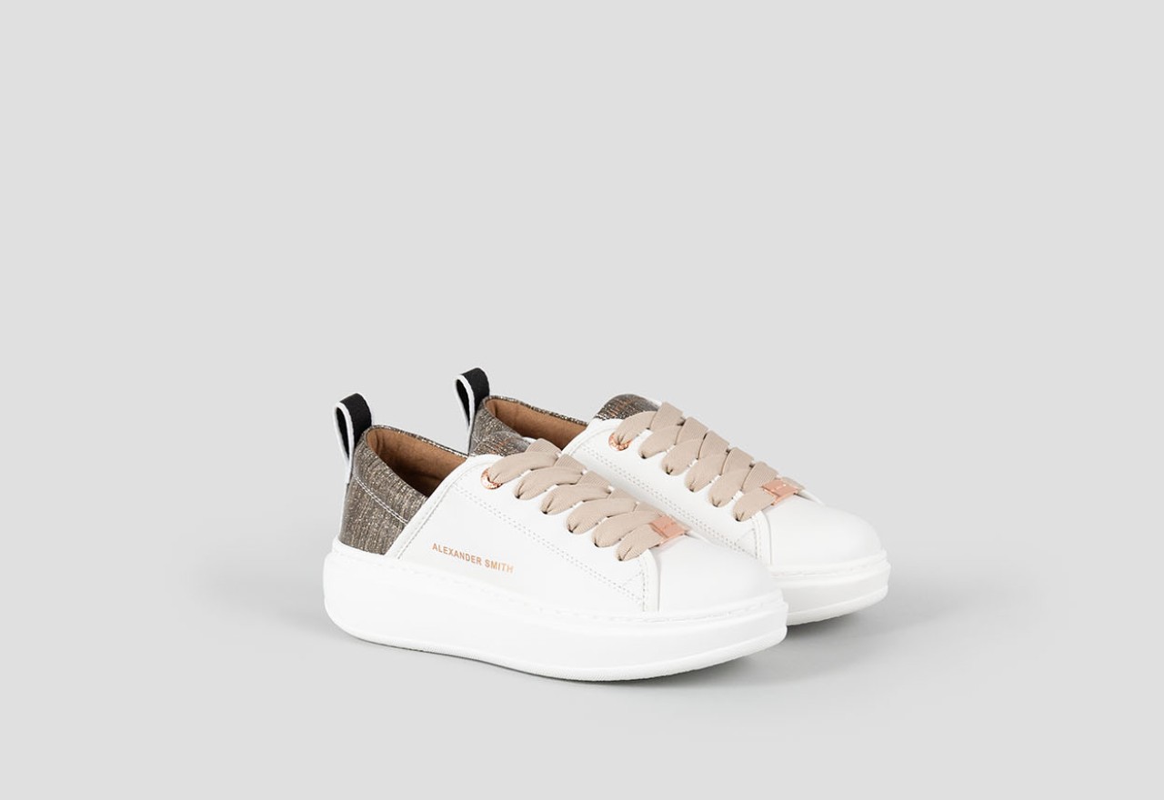Alexander Smith ECO-WEMBLEY WOMAN WHITE GOLD Nuovo