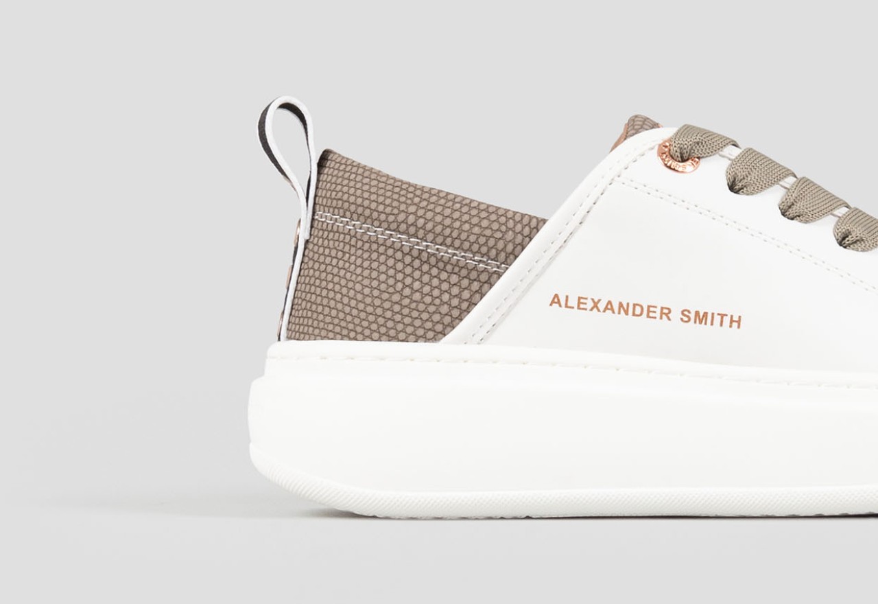 Alexander Smith ECO-WEMBLEY WOMAN WHITE GREEN Qualità
