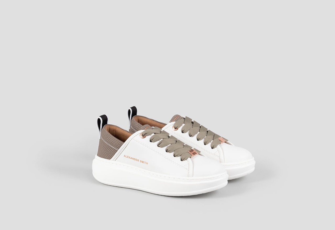 Alexander Smith ECO-WEMBLEY WOMAN WHITE GREEN Qualità