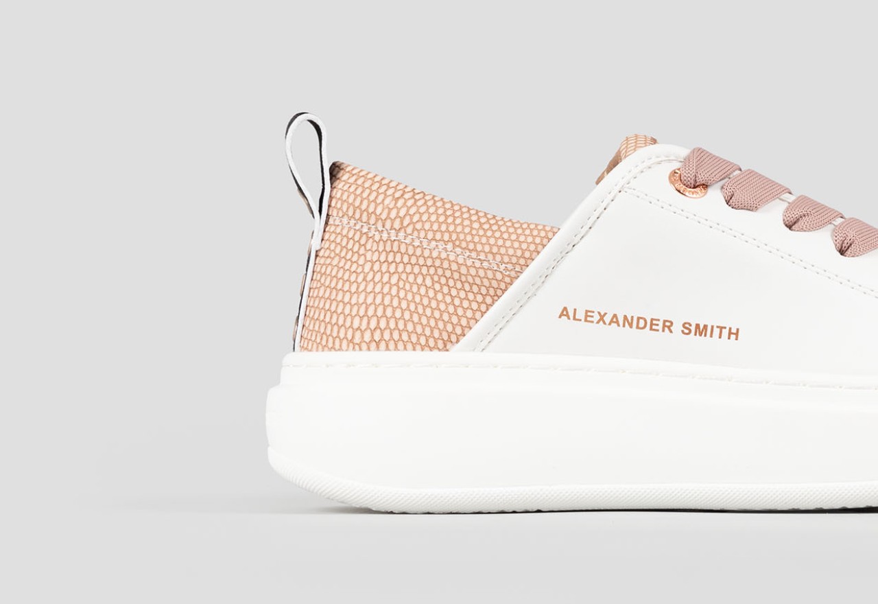 Alexander Smith ECO-WEMBLEY WOMAN WHITE DARK ROSE Consegna Veloce