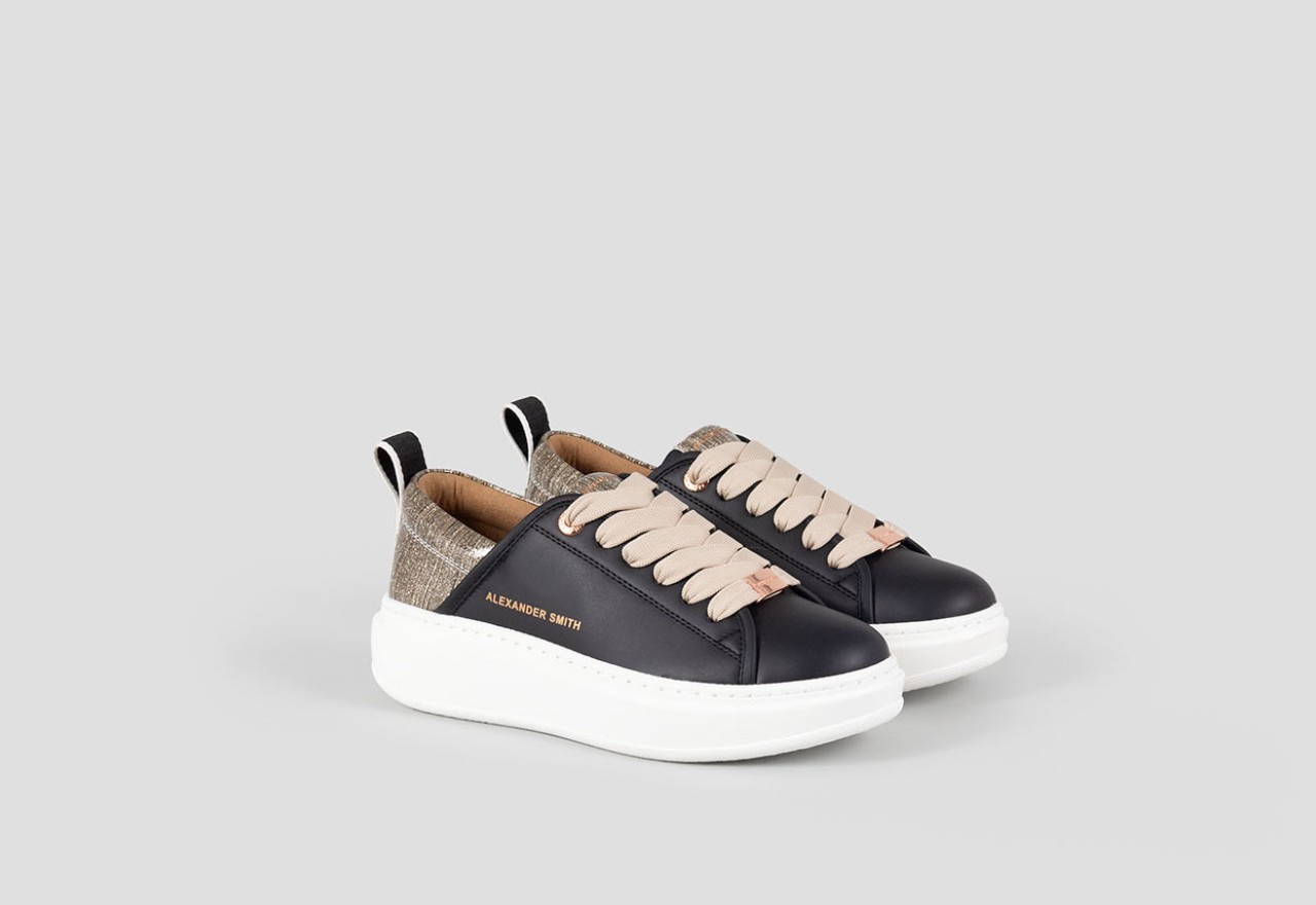 Alexander Smith ECO-WEMBLEY WOMAN BLACK GOLD Acquista Ora