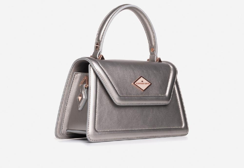 Alexander Smith ELIZABETH MEDIUM - DARK SILVER - LAMINATED In Vendita