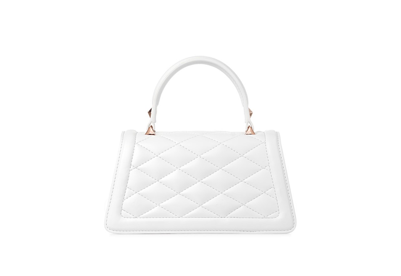 Alexander Smith ELIZABETH MINI - WHITE - MATELASSÉ Qualità