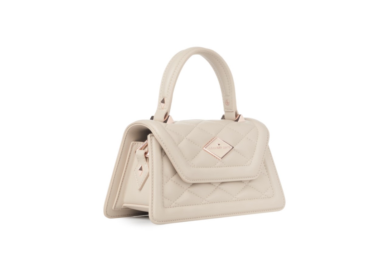 Alexander Smith ELIZABETH MINI - NUDE - MATELASSÉ Vendita