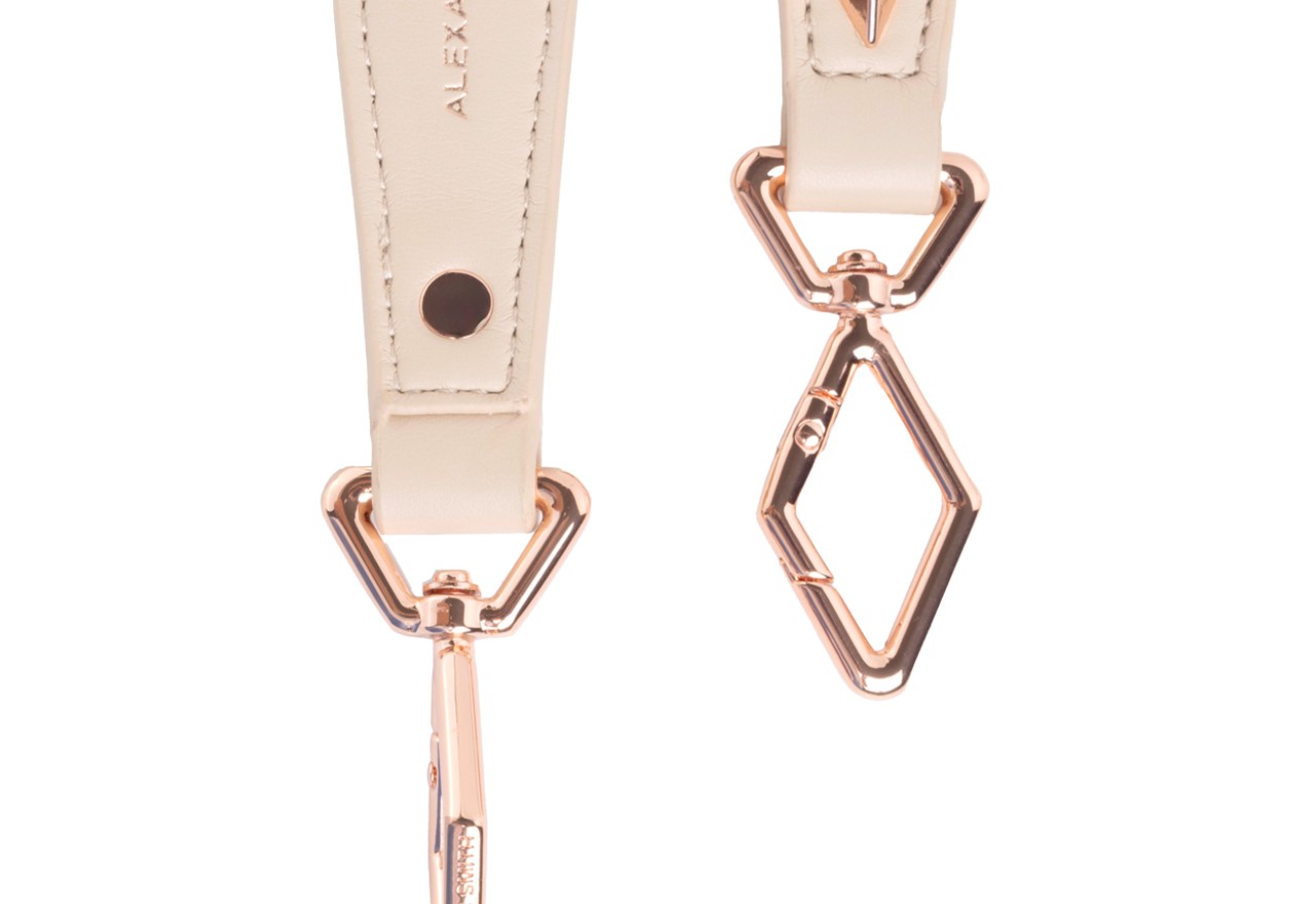 Alexander Smith ELIZABETH MINI - NUDE - MATELASSÉ Vendita