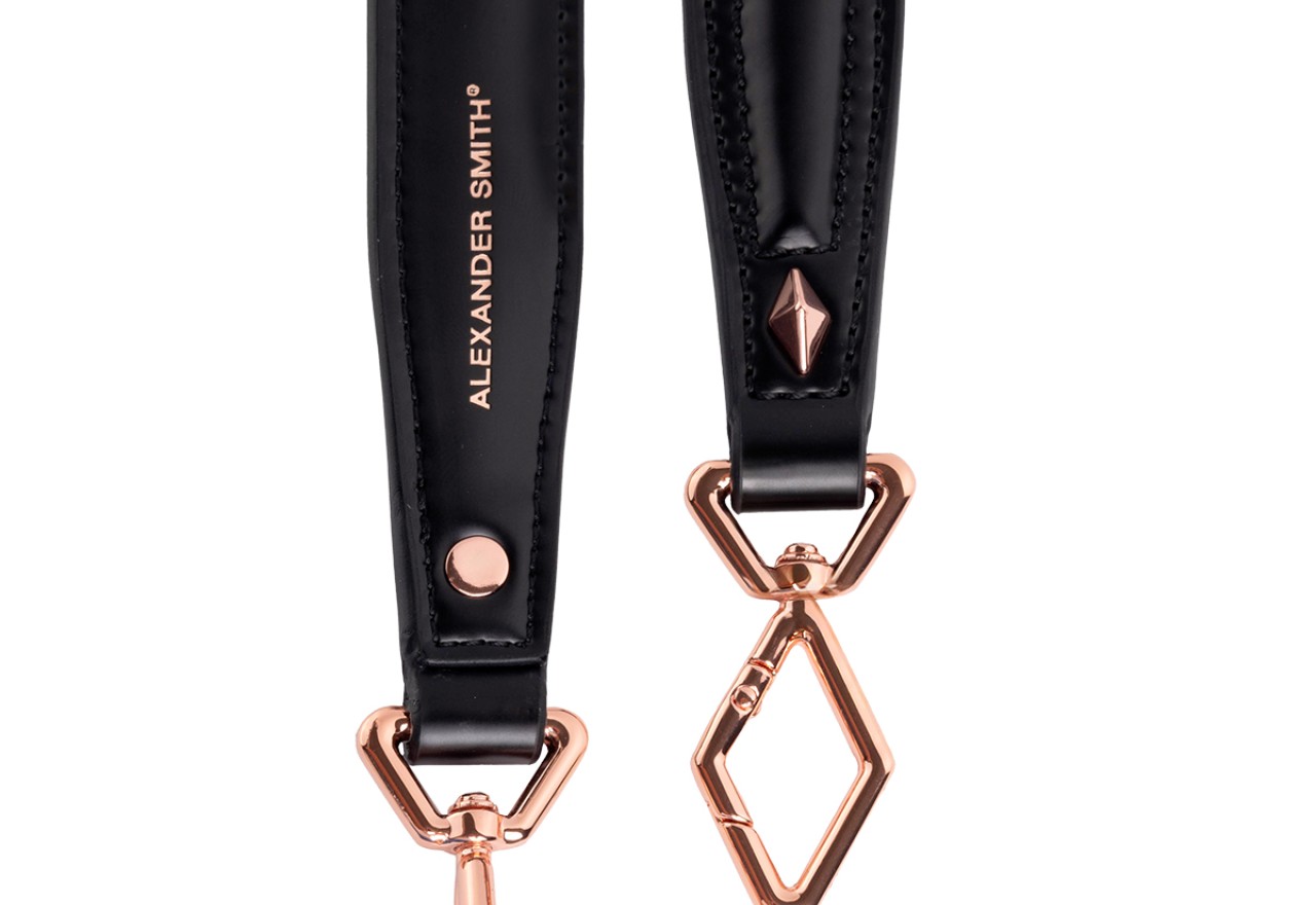 Alexander Smith ELIZABETH MINI - BLACK - MATELASSÉ Soddisfazione Garantita