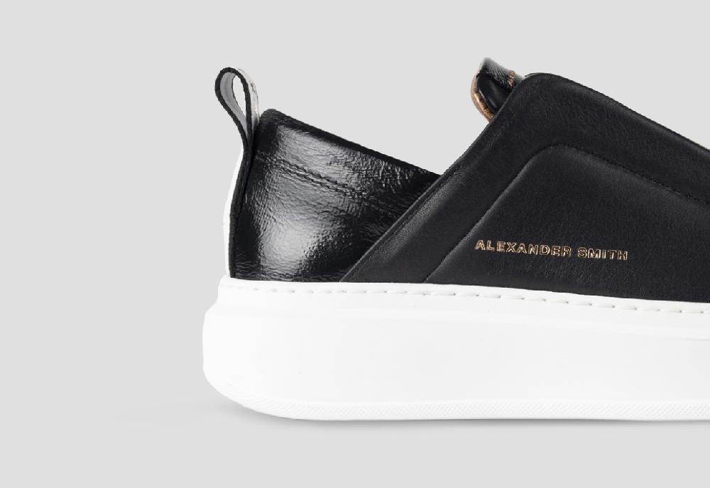 Alexander Smith WEMBLEY SLIP-ON WOMAN BLACK Convenienza
