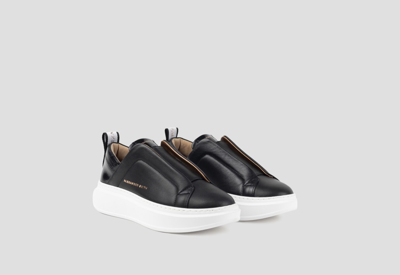 Alexander Smith WEMBLEY SLIP-ON WOMAN BLACK Convenienza