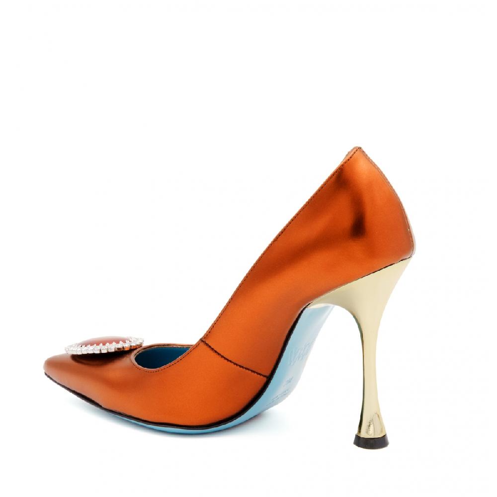Amalfi by rangoni Décolleté Splendida mattone Offerta