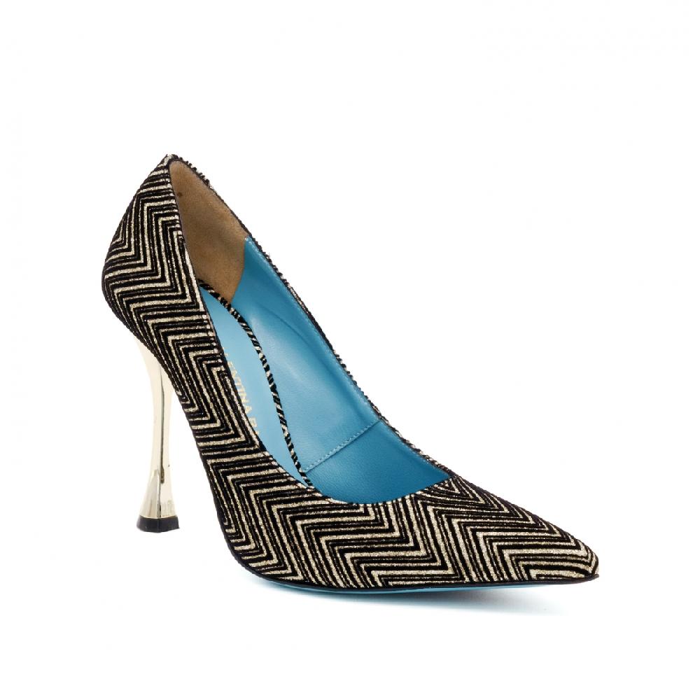 Amalfi by rangoni Décolleté Simply in velluto oro Saldi