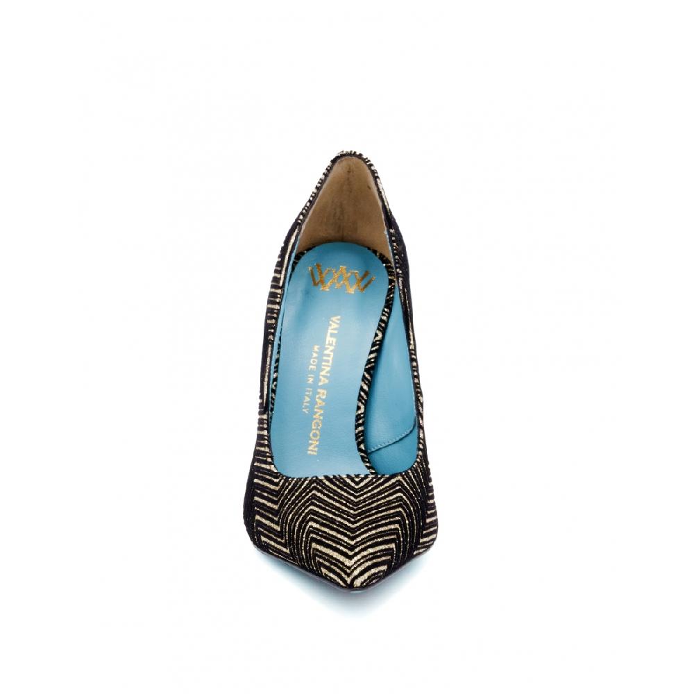 Amalfi by rangoni Décolleté Simply in velluto oro Saldi