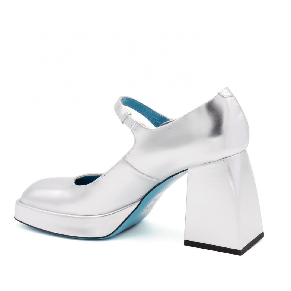 Amalfi by rangoni Scarpe mary jane plateau Piuma argento 2025