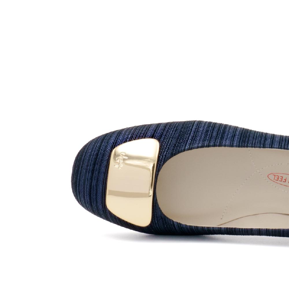 Amalfi by rangoni Ballerina Mito blu Consegna Veloce