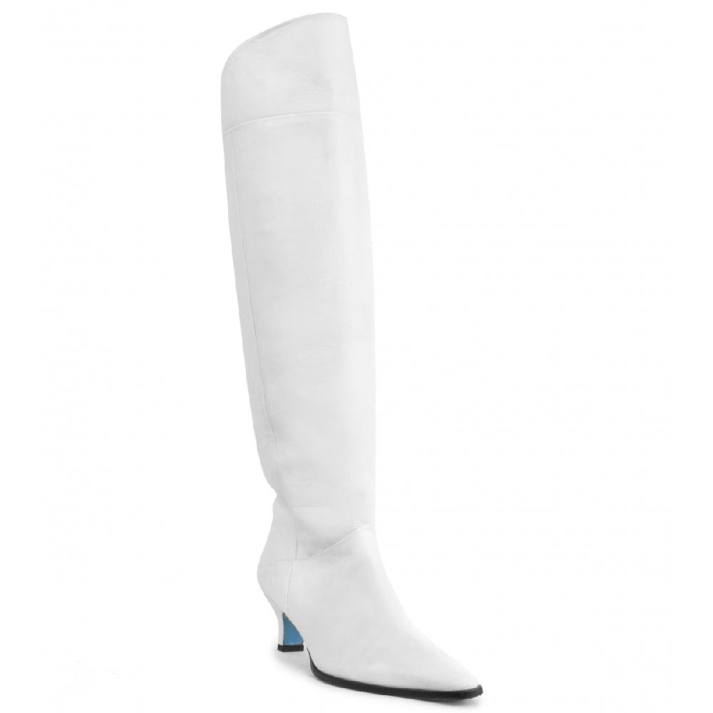 Amalfi by rangoni Stivale cuissard Drupi white Novità