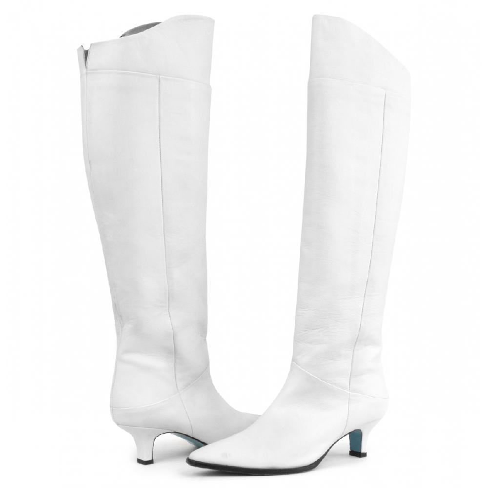Amalfi by rangoni Stivale cuissard Drupi white Novità