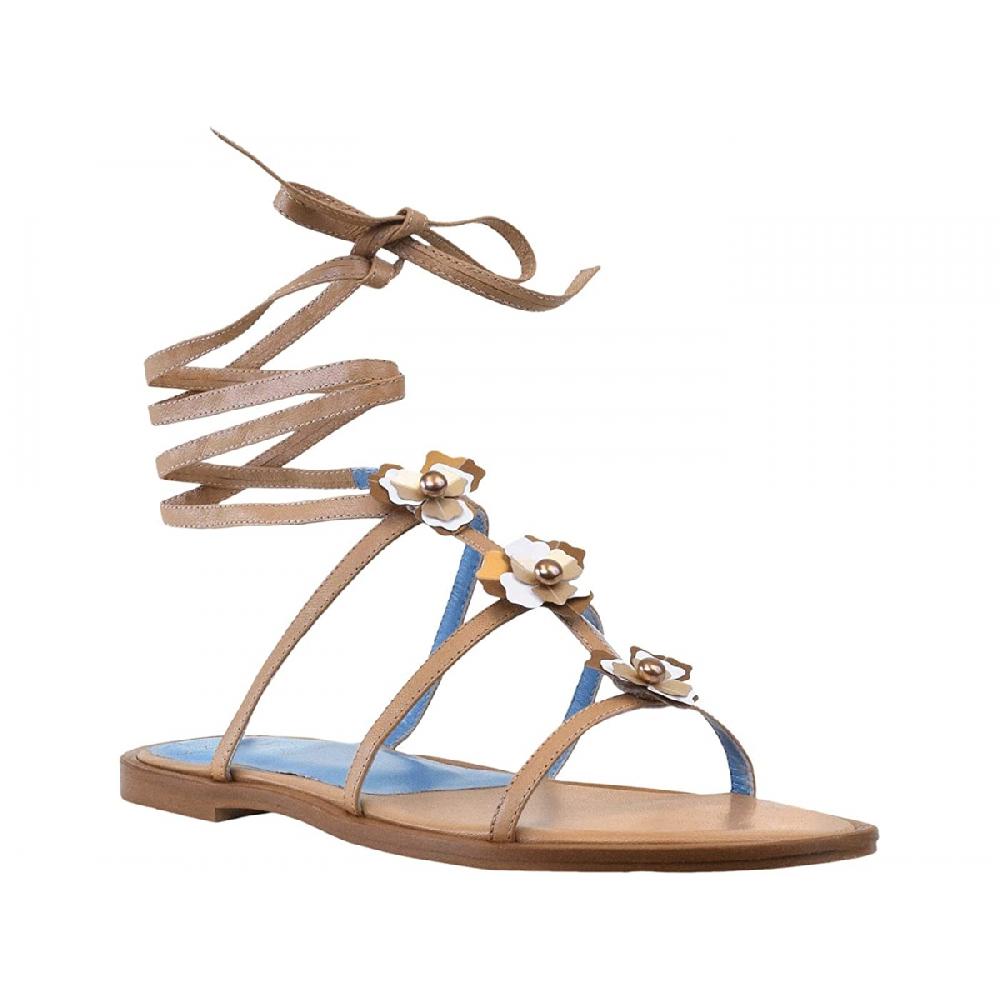 Amalfi by rangoni Sandalo allacciato Isal beige Online