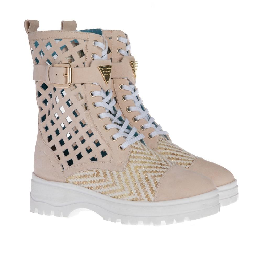Amalfi by rangoni Stivaletto Bree beige In Vendita